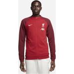 Felpe rosse L con zip per Uomo Nike Academy Liverpool F C 