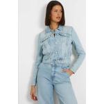 Giacche jeans blu S in misto cotone manica lunga Guess Jeans 