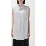 Camicie grigie S di raso senza maniche per Donna Maison Margiela 6 