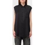 Camicie nere S di raso senza maniche per Donna Maison Margiela 6 