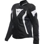Giacca Pelle Donna AVRO 5 LEATHER Nero Bianco DAINESE - AN: 40