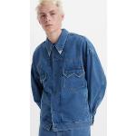 Giacche jeans blu M in denim con borchie per Uomo Levi's 