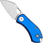 GiantMouse ACE Nibbler Blue Aluminum, N690 coltello da tasca, Ansø en Voxnaes design