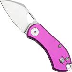 GiantMouse ACE Nibbler Purple Aluminium, N690 coltello da tasca, design di Ansø e Voxnaes