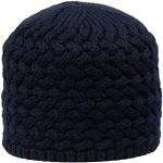 Cappelli invernali blu scuro di pile traspiranti per Donna Giesswein 