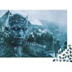Gioco of Thrones Puzzle 300 Pezzi,Jon Snow Puzzles Per Adulti E Giovani,Challenge,Puzzle 3d Impossibili,legno Puzzles Stampa Di Alta Qualità Regalo 300pcs (40x28cm)