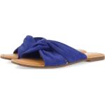 Sandali estivi blu numero 36 di pelle sostenibili per Donna Gioseppo 
