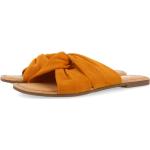 Sandali estivi scontati arancioni numero 39 di pelle sostenibili per Donna Gioseppo 