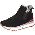 Sneakers invernali larghezza A scontate casual nere numero 39 per Donna Gioseppo 