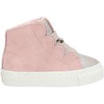 Sneakers rosa numero 24 in tessuto con glitter con cerniera con cerniera per neonato Gioseppo 