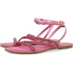 Sandali gioiello larghezza E rosa numero 37 di pelle per Donna Gioseppo 