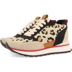 Sneakers larghezza E scontate beige numero 37 leopardate sostenibili per Donna Gioseppo 