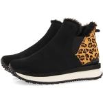 Sneakers invernali larghezza A scontate casual numero 39 leopardate per Donna Gioseppo 