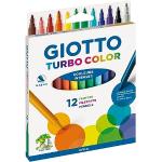 Pennarelli lavabili multicolore Giotto Turbocolor 