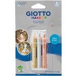 Giotto Tris Matite Colori Metallici Trucchi per Ba