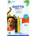 Giotto Tris matite Tigre Trucchi per Bambini (FILA