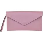 Pochette eleganti rosa scuro di pelle con tracolla per Donna Girly handbags 