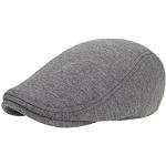 Cappelli invernali 56 grigio scuro di cotone per Uomo 