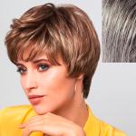 Parrucche grigie per capelli biondi per capelli sintetici capelli corti per Donna Gisela Mayer 