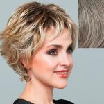 Parrucche naturali per capelli sintetici capelli corti per Donna Gisela Mayer 