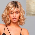 Parrucche naturali per capelli biondi per capelli sintetici con frangia Gisela Mayer 