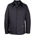 Giacche ricamate blu navy L in poliestere a rombi Barbour 