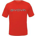 Magliette & T-shirt stampate rosse S di cotone per Donna Givova 