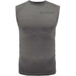 Magliette & T-shirt stampate scontate grigie XL in poliestere senza manica Givova 