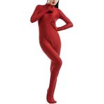 Gladiolus Completo Originale Costume Intero Tuta per Travestimento Jumpsuit Fancy Dress Costume Rosso Scuro M