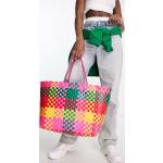 Shopping bags scontate multicolore in tessuto Glamorous 