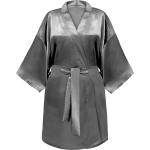 Vestaglie kimono nere di raso Glov 