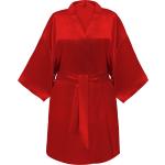 Vestaglie kimono rosse di raso Glov 