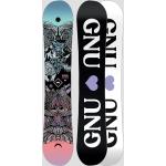 Tavole snowboard freestyle di legno per Donna Gnu 