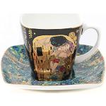 Tazze multicolore di porcellana per caffè Goebel Gustav Klimt 