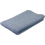 Asciugamani blu 100x150 di spugna sostenibili da bagno Gözze 