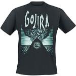 Gojira Elements Uomo T-Shirt Nero M 100% Cotone Re
