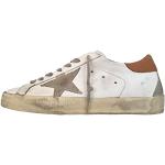 Sneakers larghezza E vintage bianche numero 35 per Donna Golden Goose Super Star 