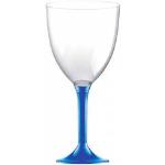 Bicchieri 300 ml blu di plastica da acqua Gold Plast 