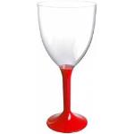 Bicchieri 300 ml rossi da acqua Gold Plast 