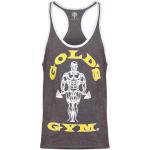 Gold's Gym Muscle Joe Contrast Gilet, Uomo, Grigio