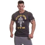Goldsgym Muscle Joe T-Shirt, Grigio (Charcoal Marl