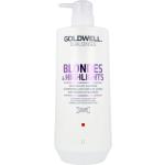 Shampoo antigiallo naturale texture olio per capelli biondi Goldwell 