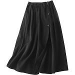 Gonne pantalone nere M di lana con paillettes mini per Donna Generic 