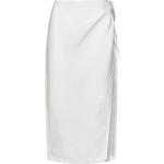 Gonne bianche M di lino midi a portafoglio per Donna Ralph Lauren Polo Ralph Lauren 
