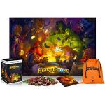 Hearthstone: Heroes of Warcraft | Puzzle 1000 Pezzi | Puzzle Adulti e Adolescenti | include Poster e Borsa | 68 x 48 | Videogioco | perfetto per Natale e Regalo | Premium Decorazione