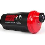 Gorilla Wear Shaker 700 ml – Nero/Rosso – Accessorio per bodybuilding e fitness per uomo e donna