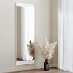 Specchi moderni bianchi di legno di design 