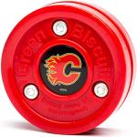 Green Biscuit - Dischetto originale NHL, tutte le squadre, Calgary Flames