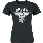 Green Day - Easy Bay Biker - T-Shirt - Donna - nero