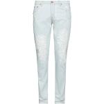 Jeans slim scontati blu di cotone per Uomo Daniele Alessandrini Grey 